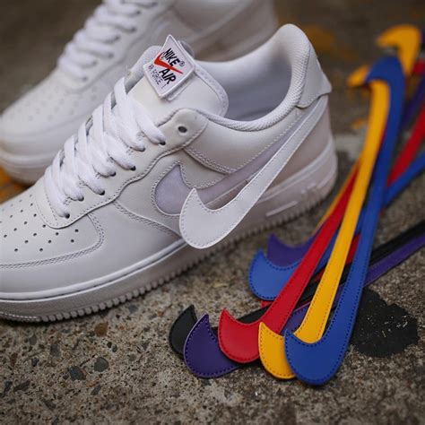 nike swoosh velcro patch for air force 1